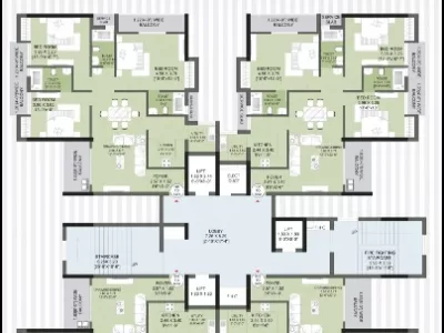 3 BHK Flat photo 3